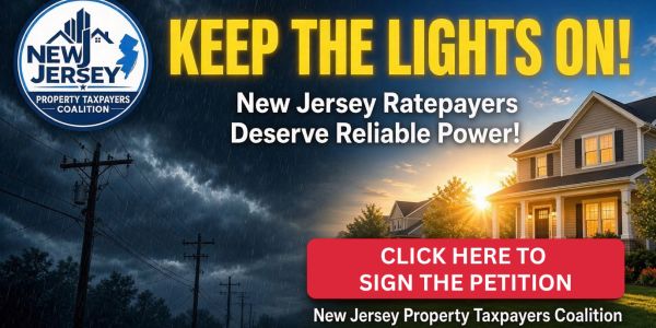 New Jersey Property Taxpayers Coalition urges reliable power with petition.