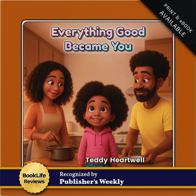 Illustrated family scene from Everything Good Became You, celebrating love and belonging.