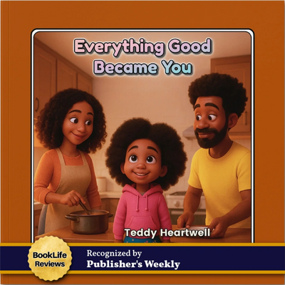 Illustrated family scene from Everything Good Became You, celebrating love, origin, and belonging.