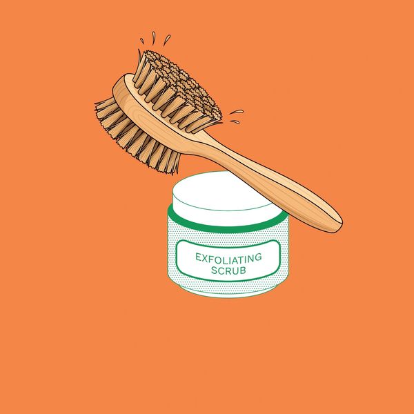 spray tan prep - exfoliate