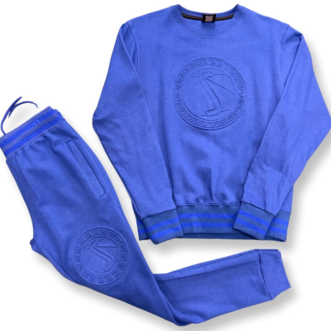 royal blue sweat suits