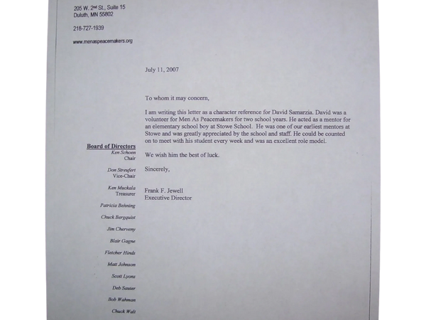 letter Men as Peacemakers