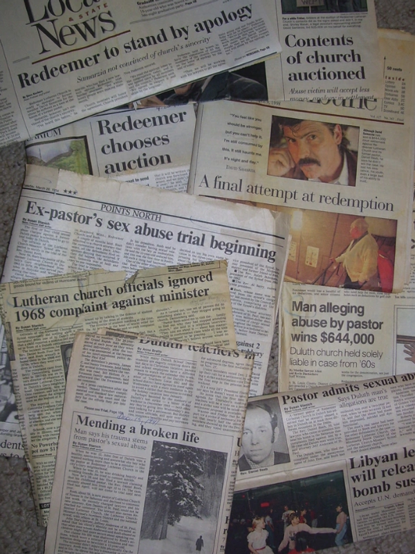 newspaper headlines