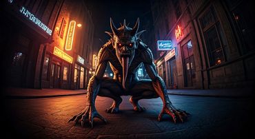 demonic, occult art, fantasy art, horror art, poster art, wall art