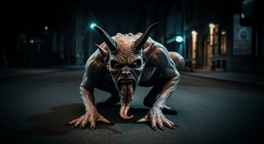 demonic, horror art, occult art, fantasy art, surreal art, poster art, wall art