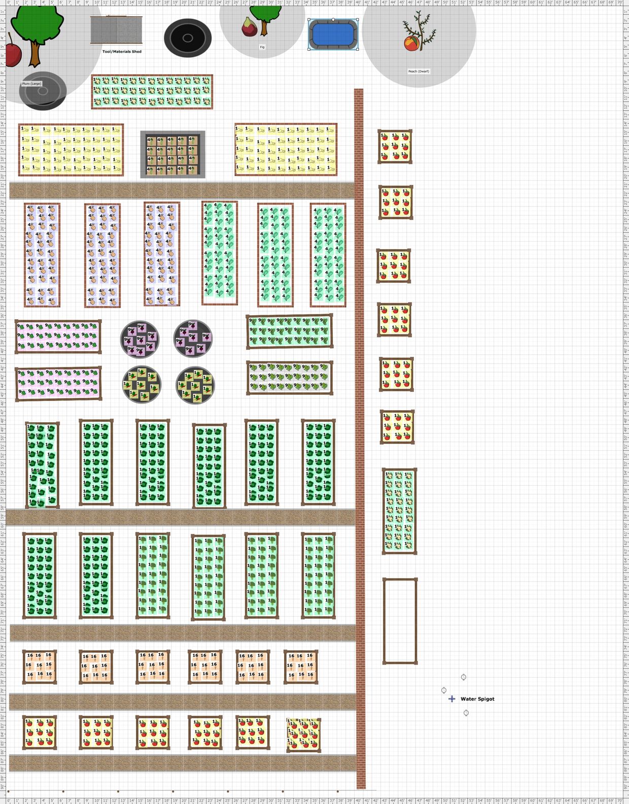 Original Garden Plan