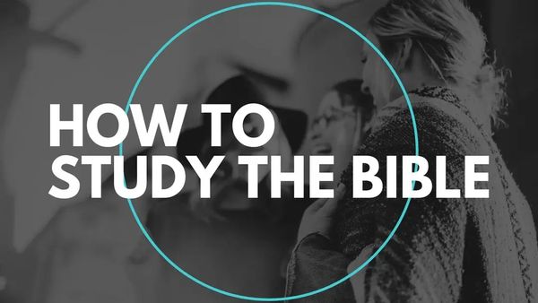 How to study the bible, bible reading plan