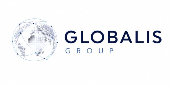 Globalis Group logo featuring a stylized globe and modern typography.