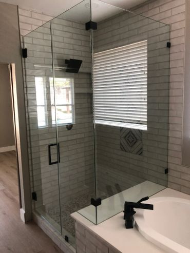 Full Shower and Drop in Tub Remodel