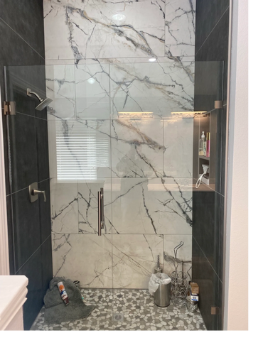 Walk In Shower Remodel