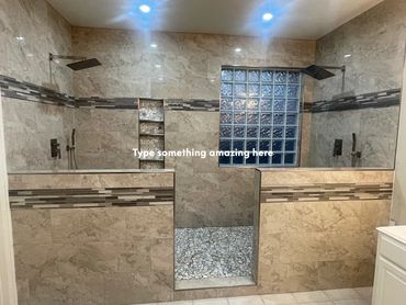 Double Full Master Shower