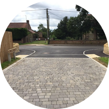 block paving driveway