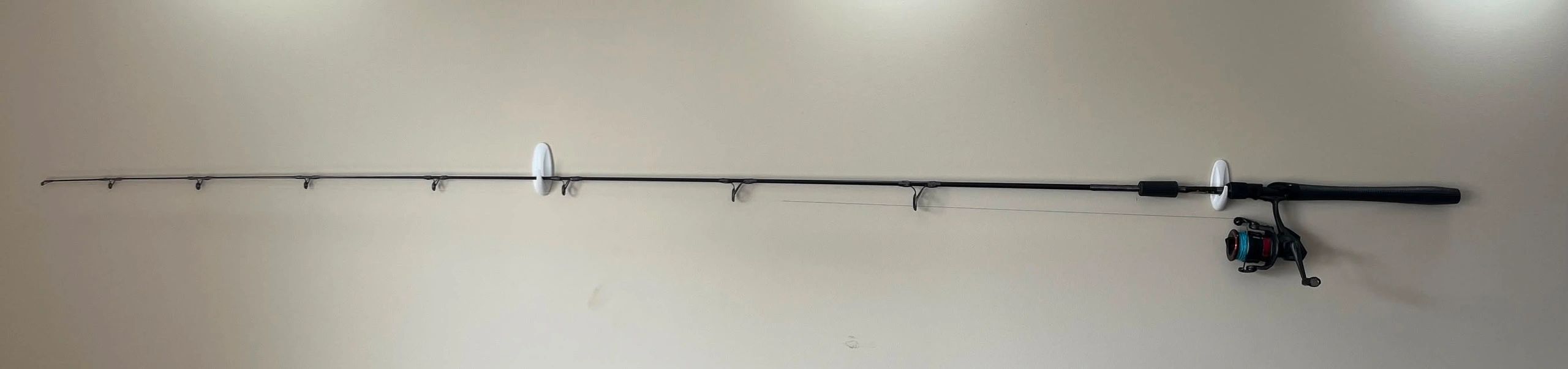 Carbon fiber fishing rod with reel