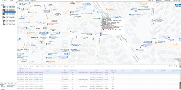 LotimMonitor GPS tracking website real-time status