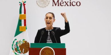 Sheinbaum alcanza 82% de cobertura positiva; impacta reforma electoral y “El Mencho”