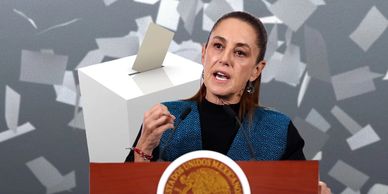 Sheinbaum: Pago de adeudos fiscales de TV Azteca y Elektra continúa pese a concurso mercantil