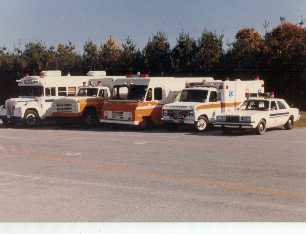 1983 Haz Mat 2 was part of Manheim Twp. EMA shown are the vehicles of the time.