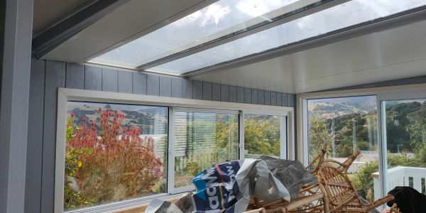 Original cottage in Akaroa needed some light and extra room.   New skylights make a lovely addition.