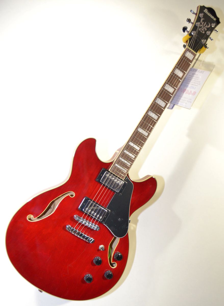Ibanez AS73 Semi Hollow Electric Guitar Red Finish - Pro Setup