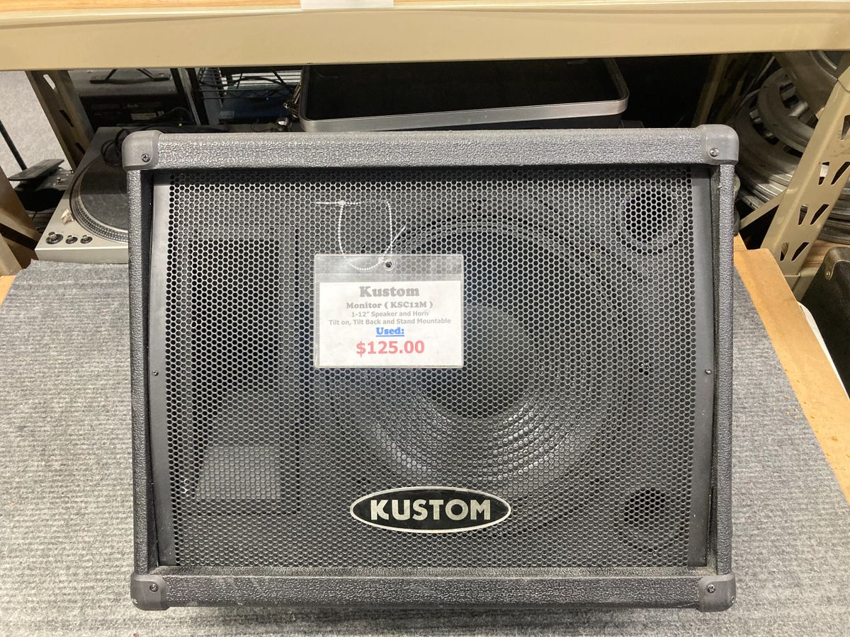 Passive Speaker Kustom Kpc12m Kustom PA KPC12P 12 Powered PA