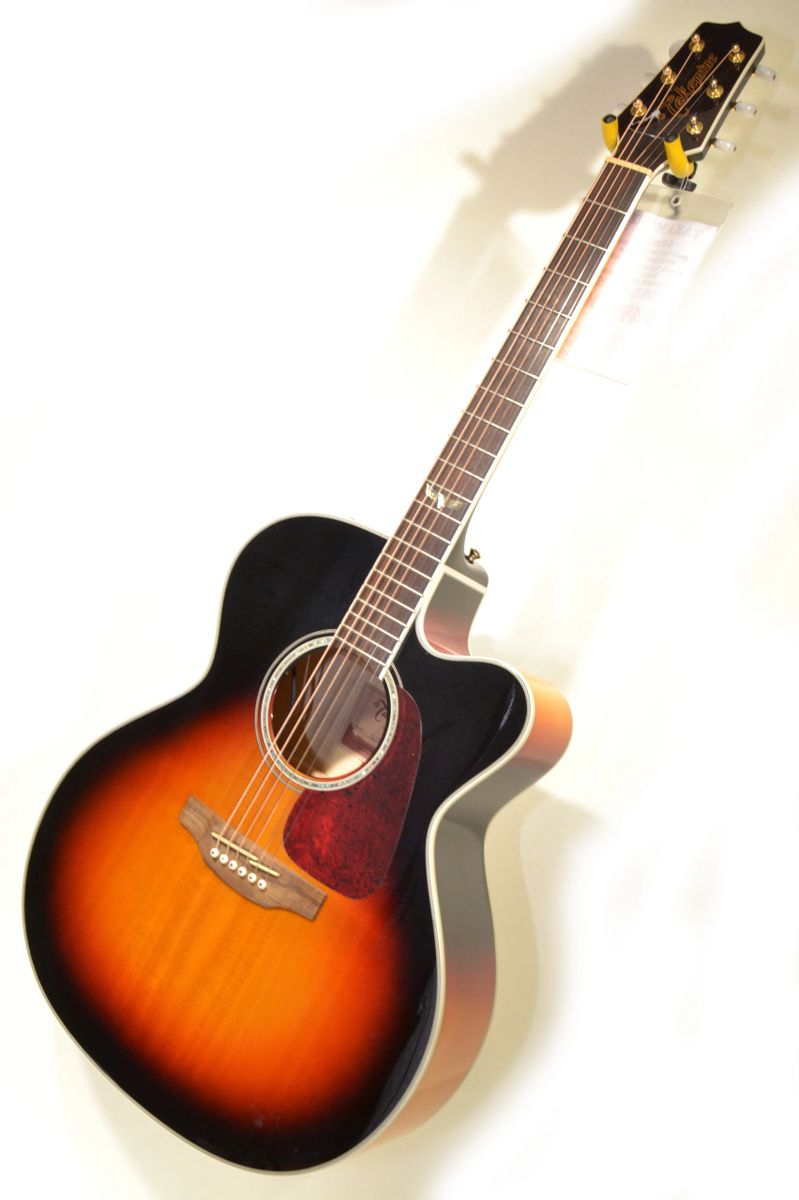 USED* Takamine GJ72CE Jumbo Acoustic Electric Guitar Brown Sunburst Finish  - Pro Setup