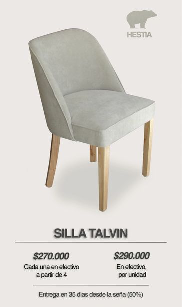 silla escandinava, silla nórdica, silla tapizada, silla de comedor, silla de diseño nórdico