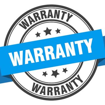 All workmanship is backed by a warranty