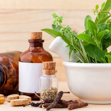 Herbs and medicine
