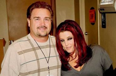 Lisa Marie Presley with Allan Folino