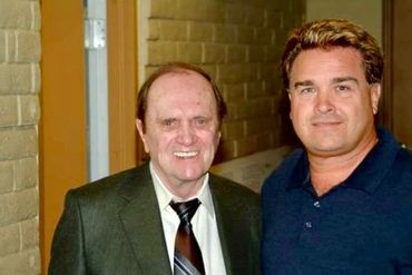 Bob Newhart with Allan Folino