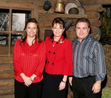 Sara Pallin, Allan Folino, Rachelle Folino Governor