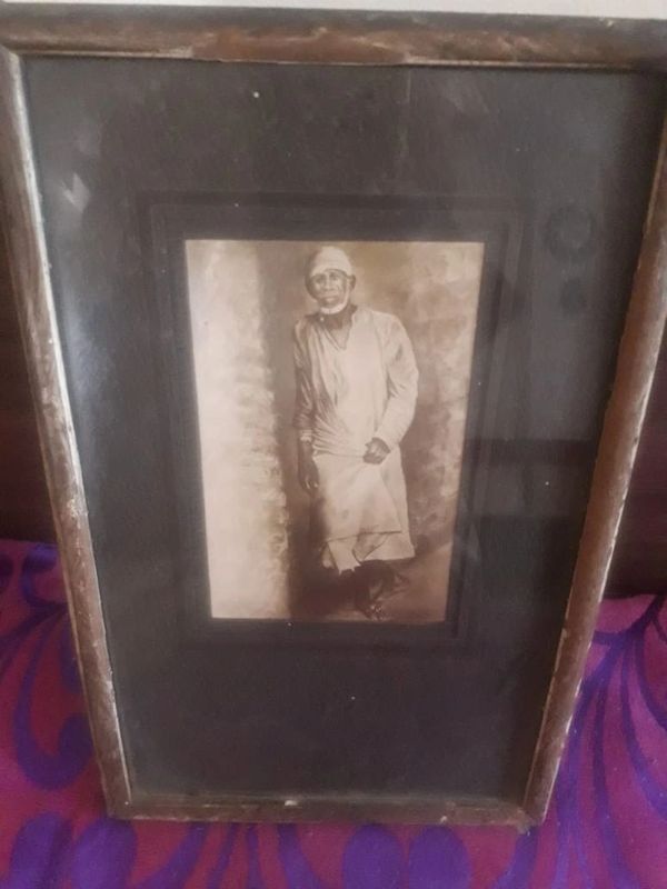Shirdi Sai Baba's photo in swapna's childhood home