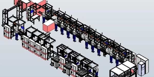 Lean manufacturing assembly lines help optimize processes that require operator interaction