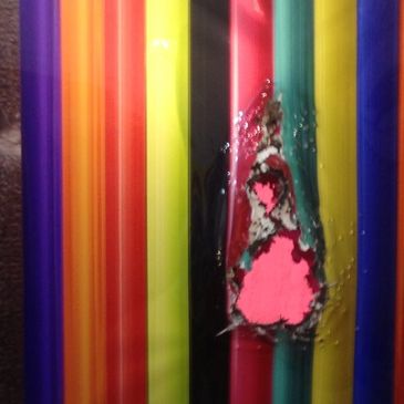 “Society of Motion Pictures, Energy”
Fujiflex mounted on dibon, high temperature paint on canvas. 