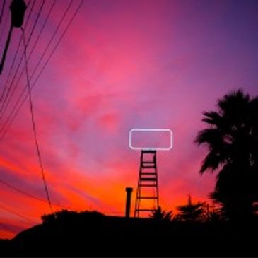 I’d Prefer Not To Gallery Sign”
60 x 2.5 x 48
Neon, ladder, spraypaint