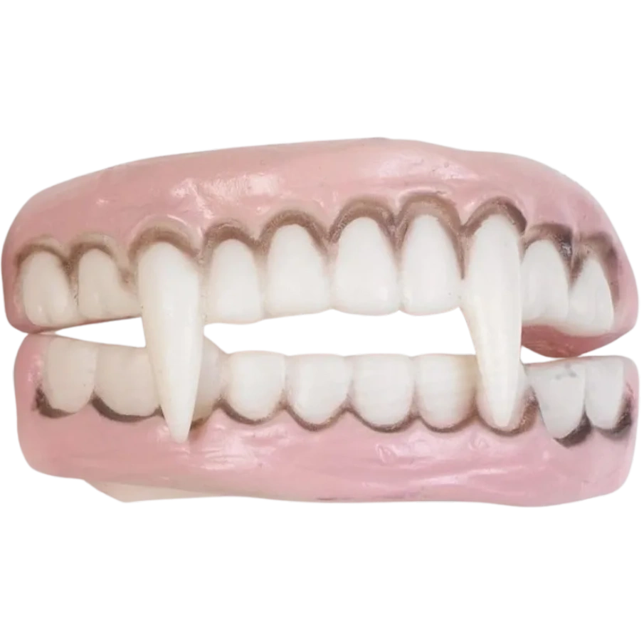Undead Monster Horror Teeth VAMPIRE FANGS DENTURE Cosplay Costume Prop