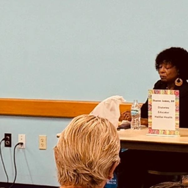 Our Guest Speaker Sharon James, MSN, RN
