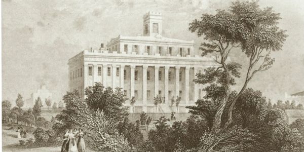 Wesleyan College in 1842