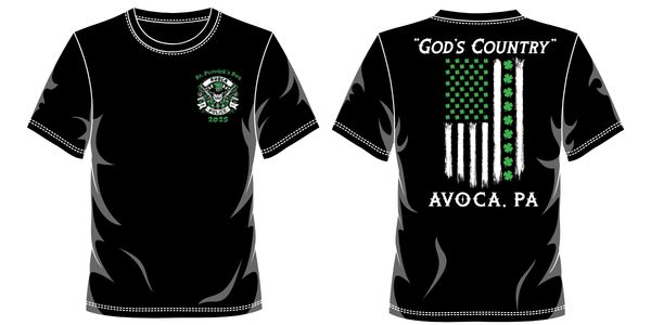 avoca police parade day tshirts