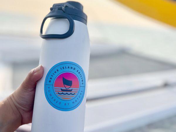 reusable bottle for eco-friendly charters