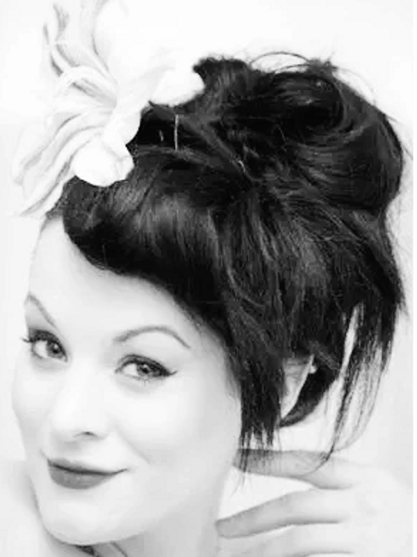  influence by oriental hair styled with Lily flower by ciscos Karma Brighton  