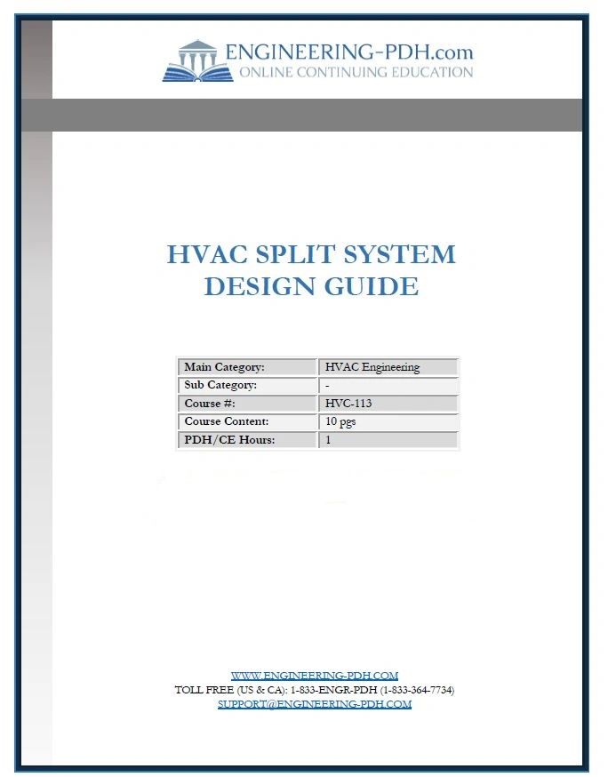 HVC-113 (1 Hrs) - HVAC Split System Design Guide