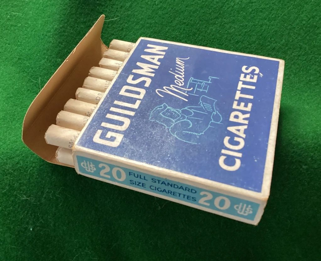 cws tobacco 20 Guildsman Medium Cigarettes by C.W.S. c.1930
