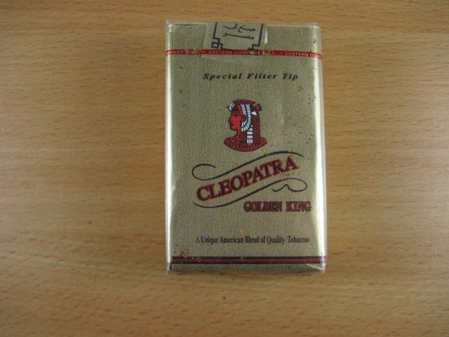 20 Cleopatra Golden King Special Filter (Egypt) - unopened - cond.exc