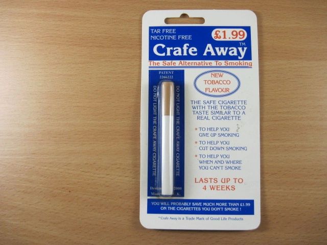 Crafe Away Alternative to smoking - unopened - cond.EXC
