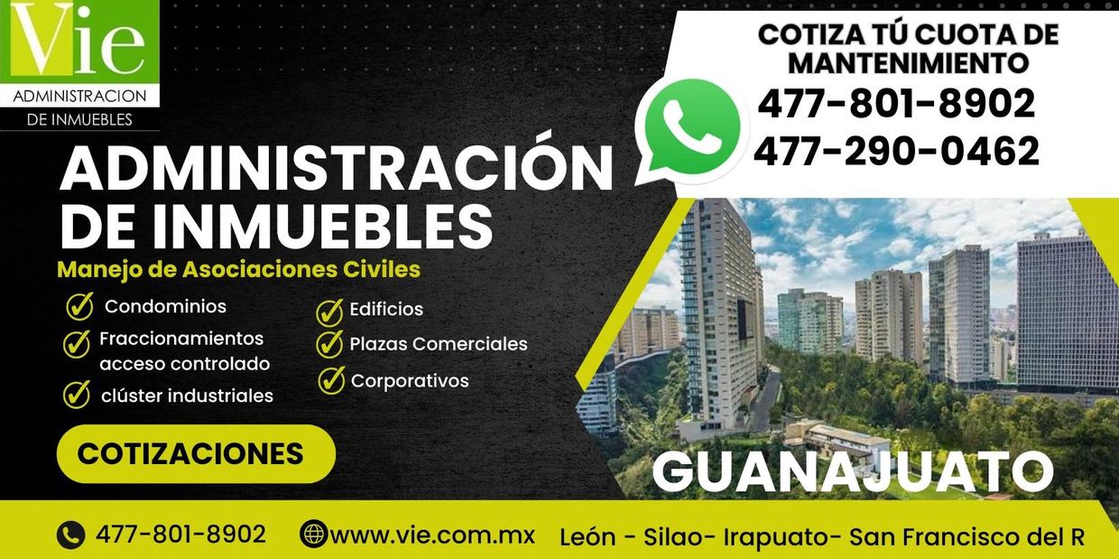 administradora de fraccionamientos y condominios en irapuato, 