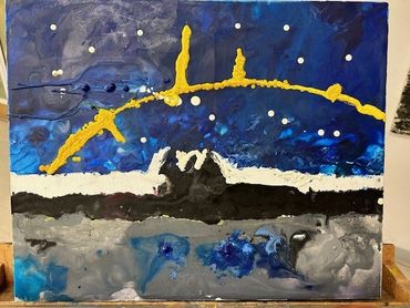 Gr. 3/4 "Northern Lights In Wax"