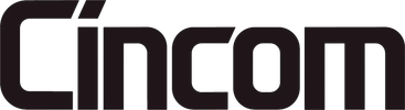 Lincom logo in bold black lettering.