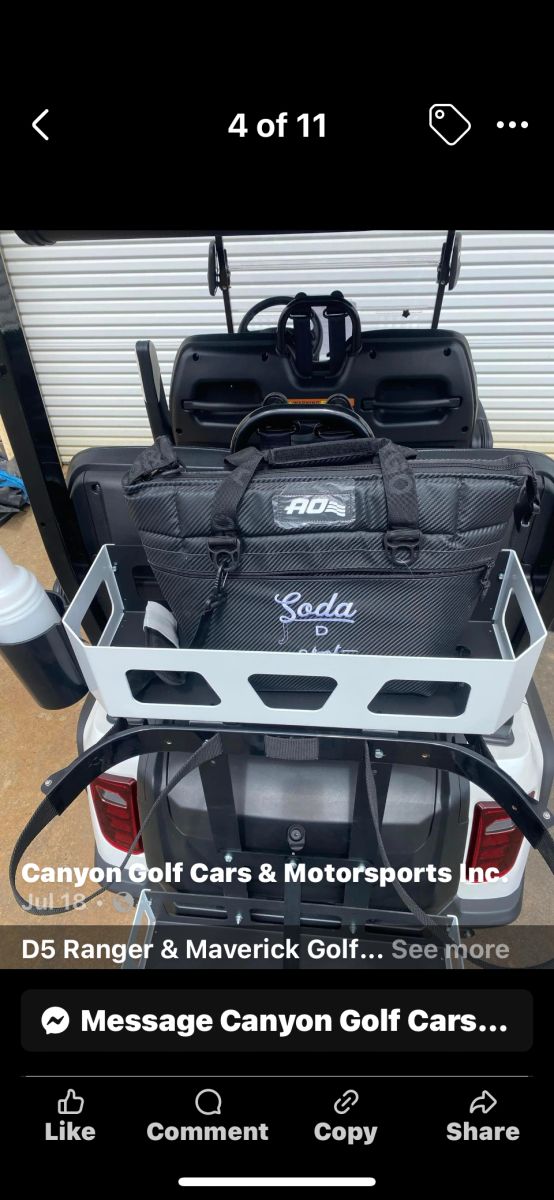 Golf Cart Storage Rack