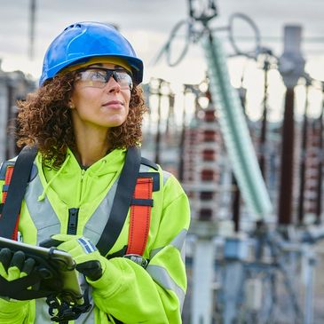 Safety Expert in an electric utility substation